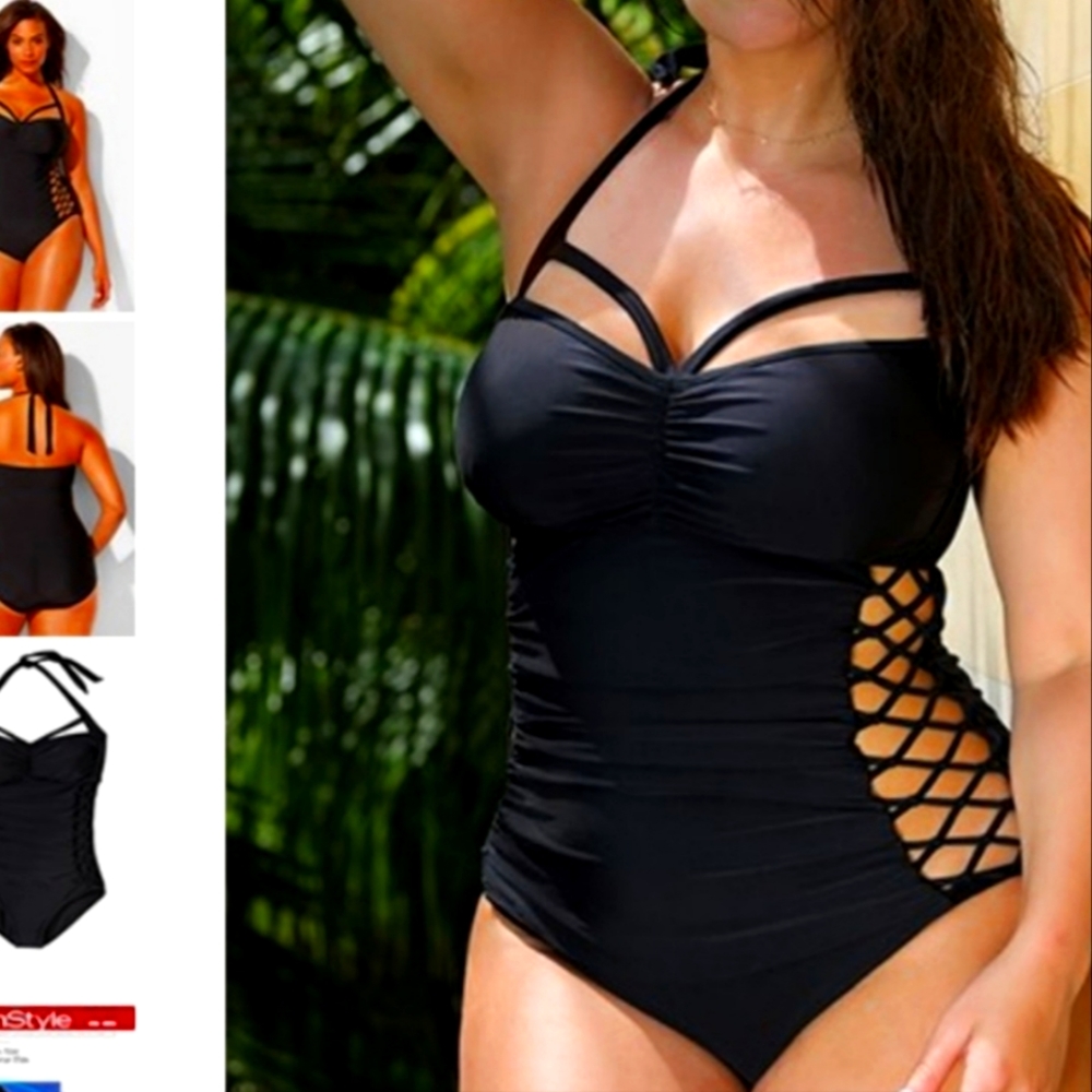 Ashley Graham boss babe swimsuit